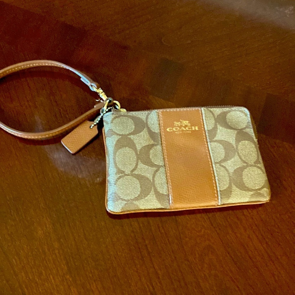 Coach wristlet.